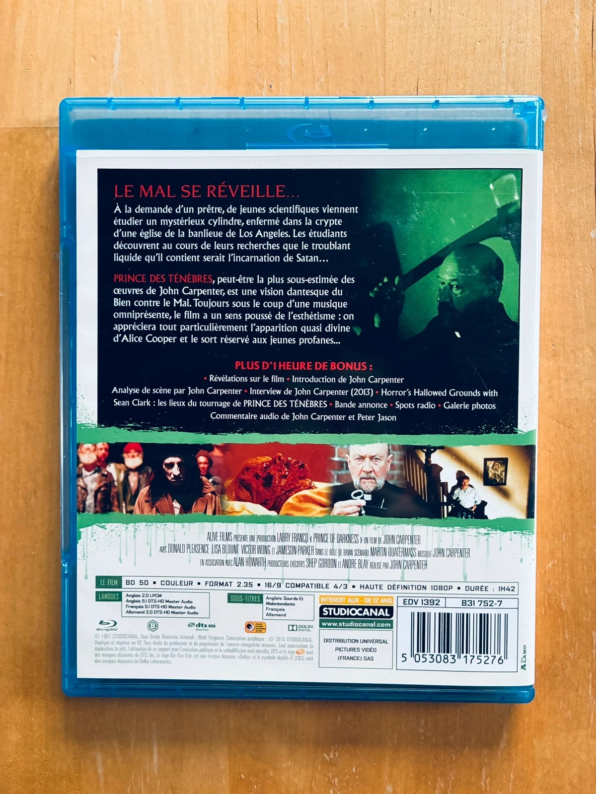 Blu-ray Príncipe de las Tinieblas de John Carpenter edición coleccionista. – photo 3